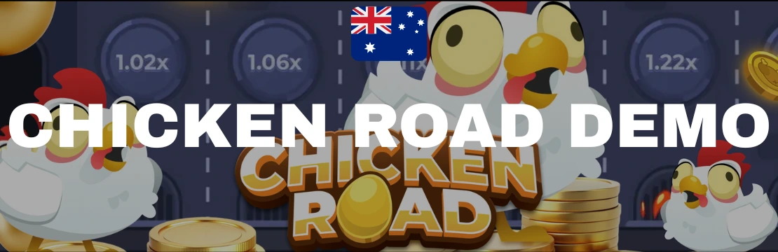 Interface du jeu Chicken Road en version démo